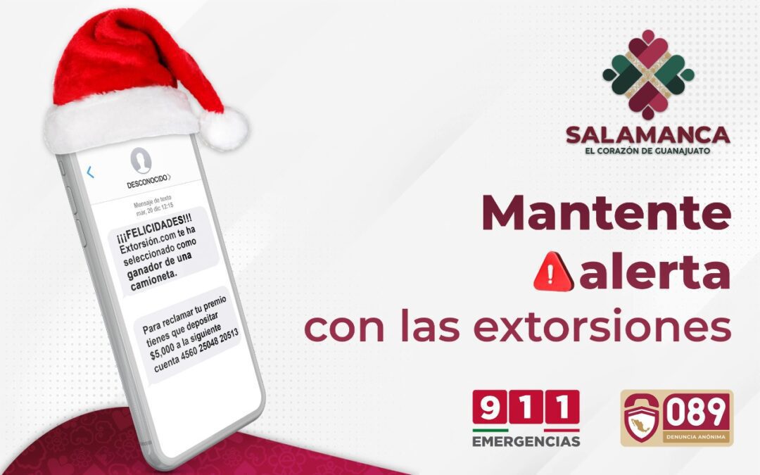 Gobierno de Salamanca se une a campaña contra secuestros virtuales y extorsiones