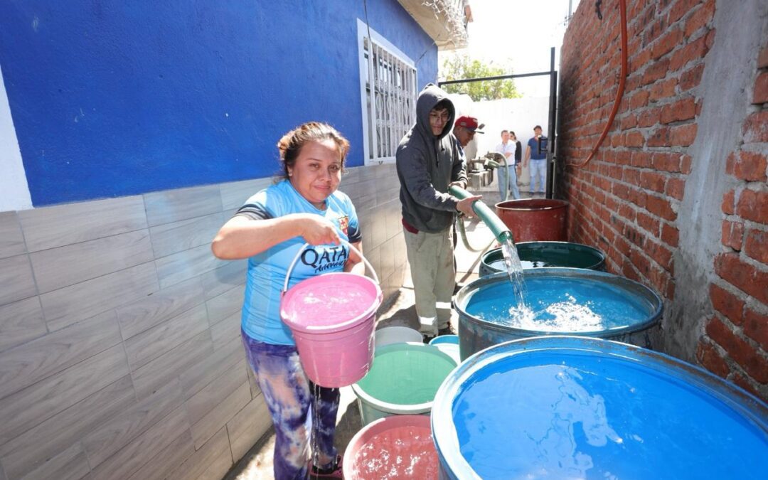 Gobierno de Salamanca abastece con agua potable a comunidades de la zona norte