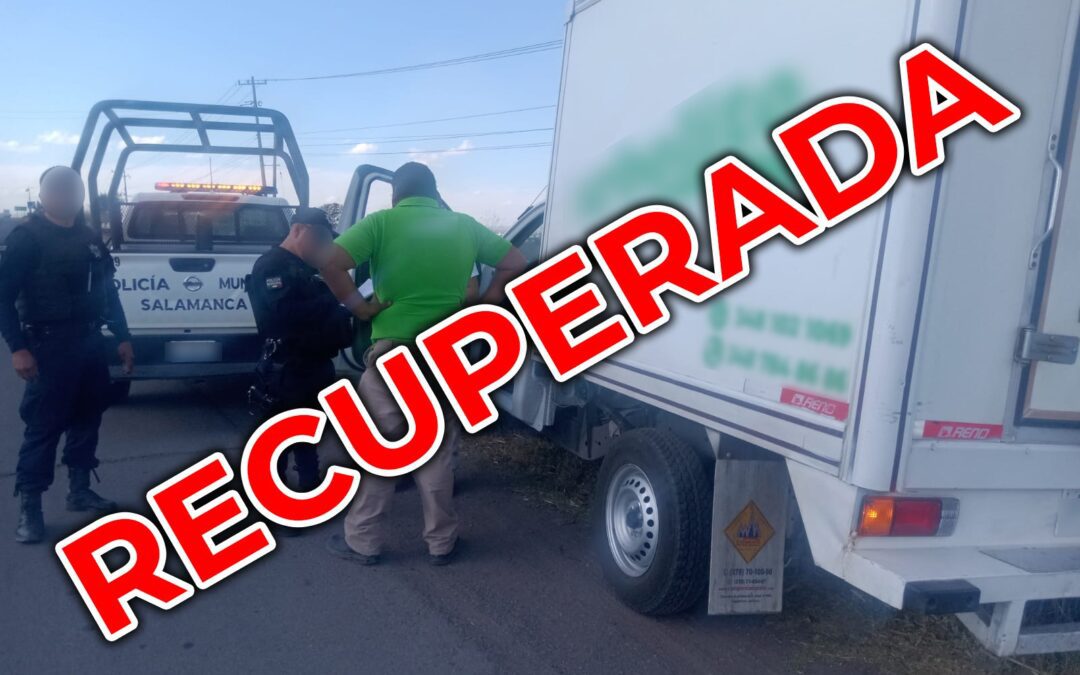 La Policía de Salamanca recupera vehículos con reporte de robo